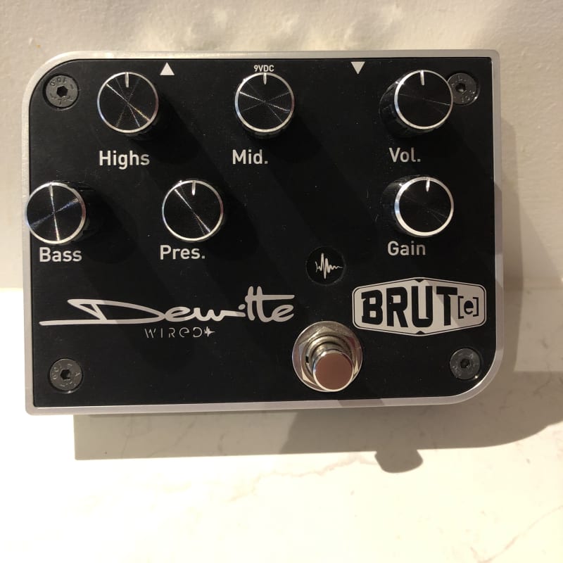 used 2021 Dewitte wired Brute Black - Effect Pedal