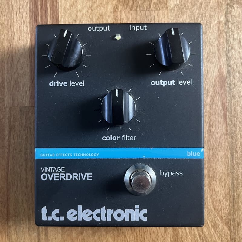 used 2010s TC Electronic Vintage Overdrive Black - Effect Pedal