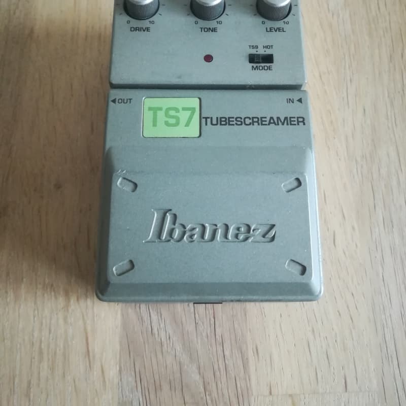 used 1999 – 2010 Ibanez TS7 Tube Screamer Gray – Effect Pedal