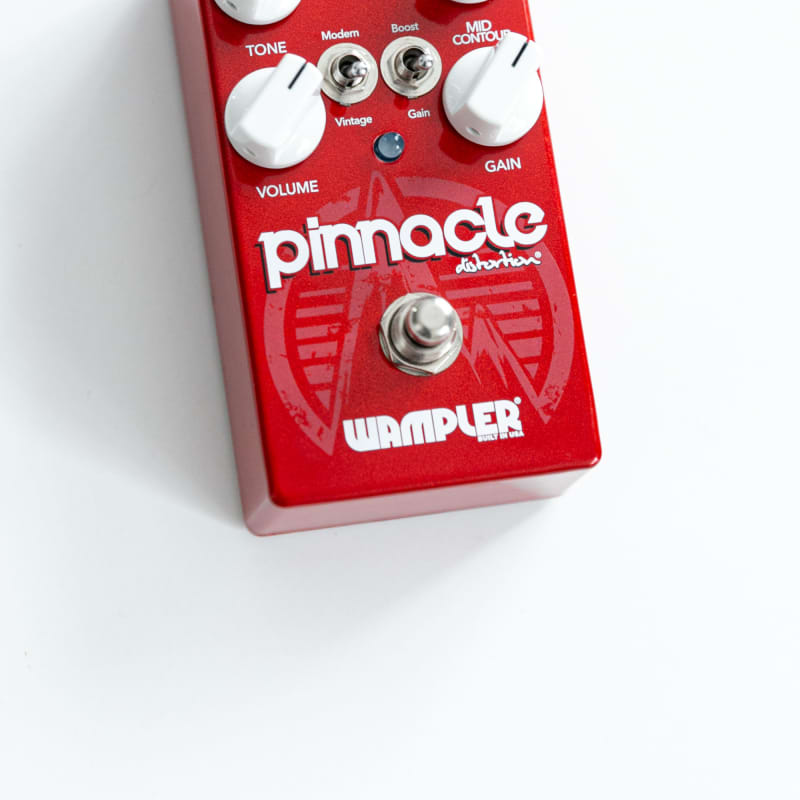 used 2010s Wampler Pinnacle Distortion V2 Red - Effect Pedal