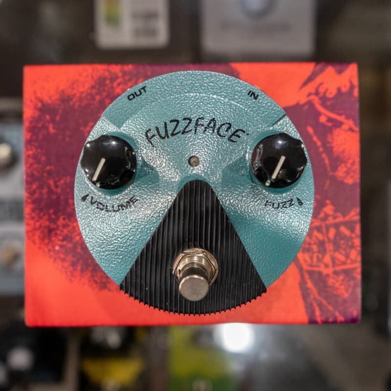 new Dunlop Jim Fuzz Face Mini Hendrix in Turquoise - Effect Pedal