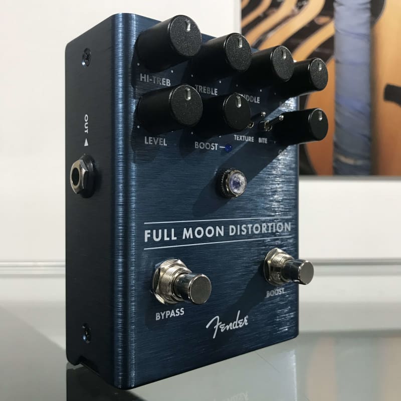 new 2018 - Present Fender Full Moon Distortion Blue - Effect Pedal