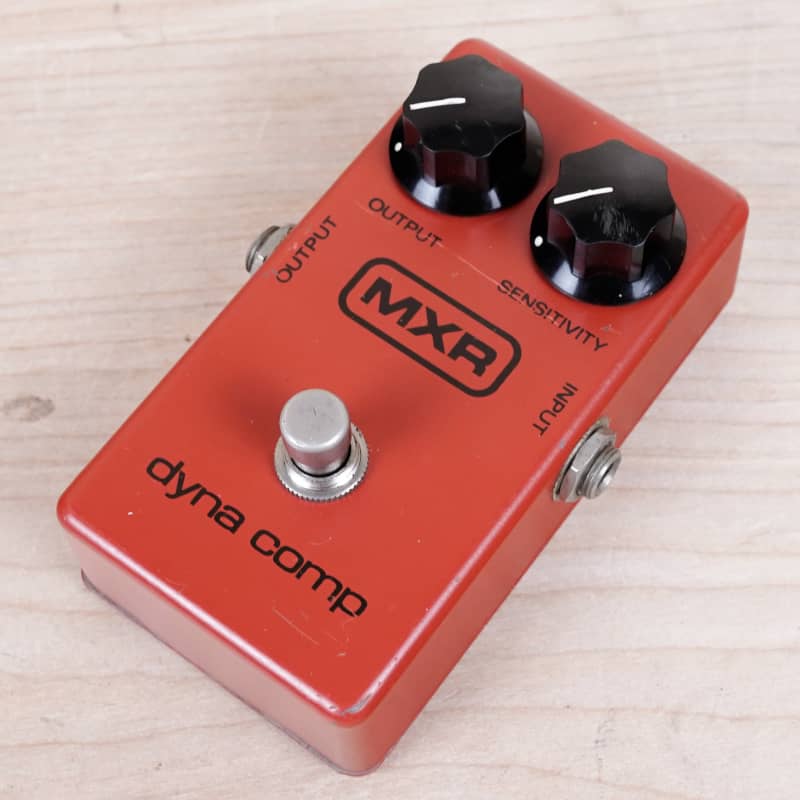 used 1977-1980 MXR MX-102 Block Dyna Comp Red – Effect Pedal