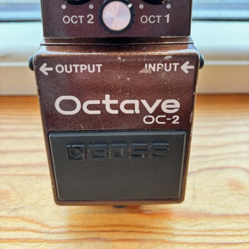 used 1989 - 1997 Boss OC-2 Octave (Black Label) Brown - Effect Pedal