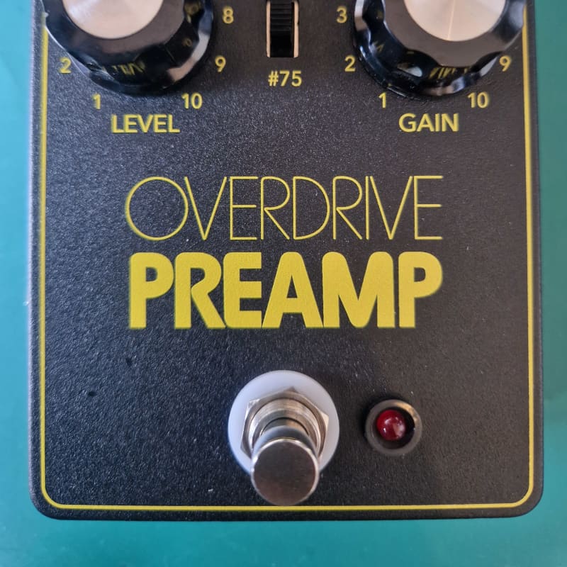 used 2022 - Present JHS Overdrive / Preamp Black / Yellow - Effect Pedal