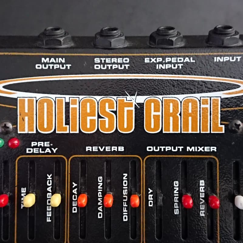 used 2005 - 2009 Electro-Harmonix Holiest Grail Black - Effect Pedal