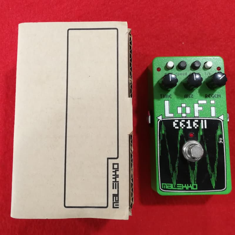 used 2010s Malekko Lofi Ekko 616 MKII Green - Effect Pedal