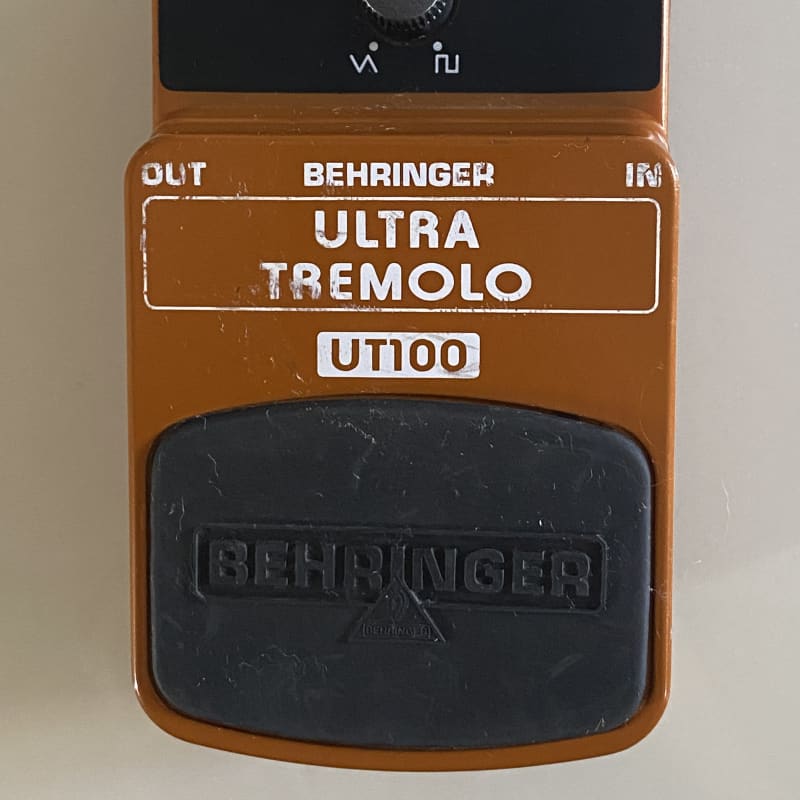 used 2010s Behringer UT100 Ultra Tremolo Brown - Effect Pedal