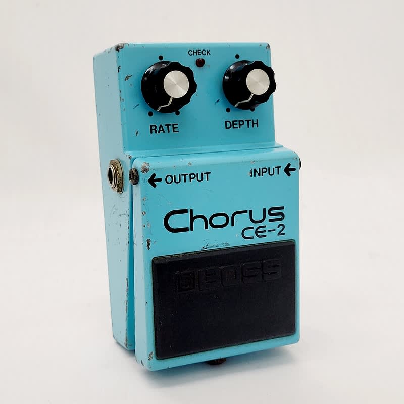 used 1988 - 1992 Boss CE-2 Chorus (Black Label) Blue - Effect Pedal