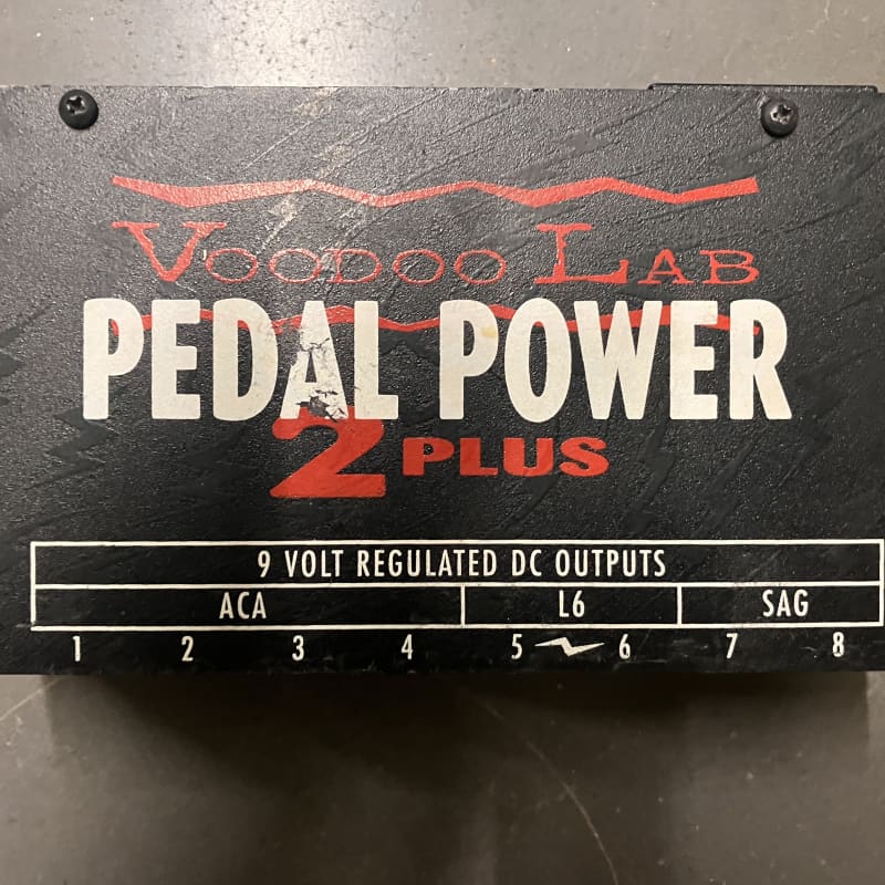 used 2010s Voodoo Lab Pedal Power 2 Plus Black - Effect Pedal