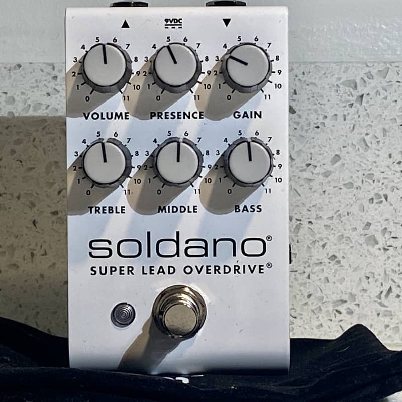 used ~2020 Soldano SLO Pedal White - Effect Pedal