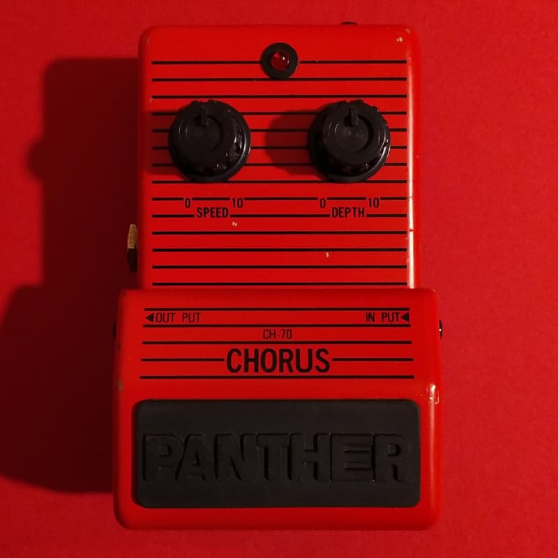 used 1980s Panther CH-70 Chorus Red - Effect Pedal