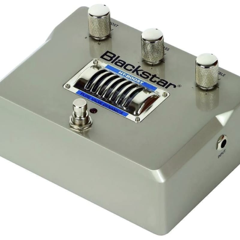 used 2010s Blackstar HT-Boost Tube Boost Pedal Silver - Effect Pedal