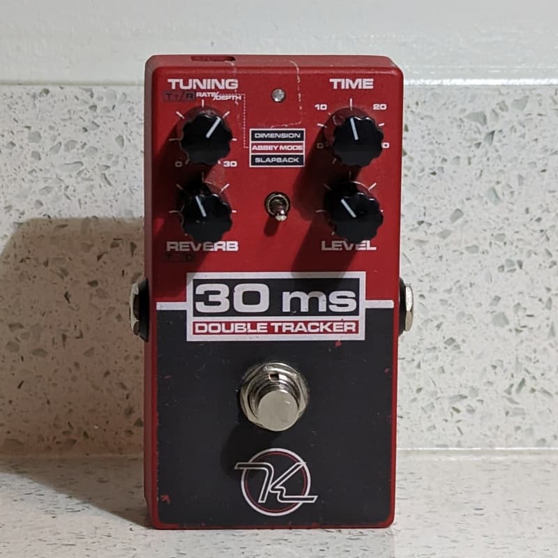 used ~2020 Keeley 30ms Double Tracker Red - Effect Pedal