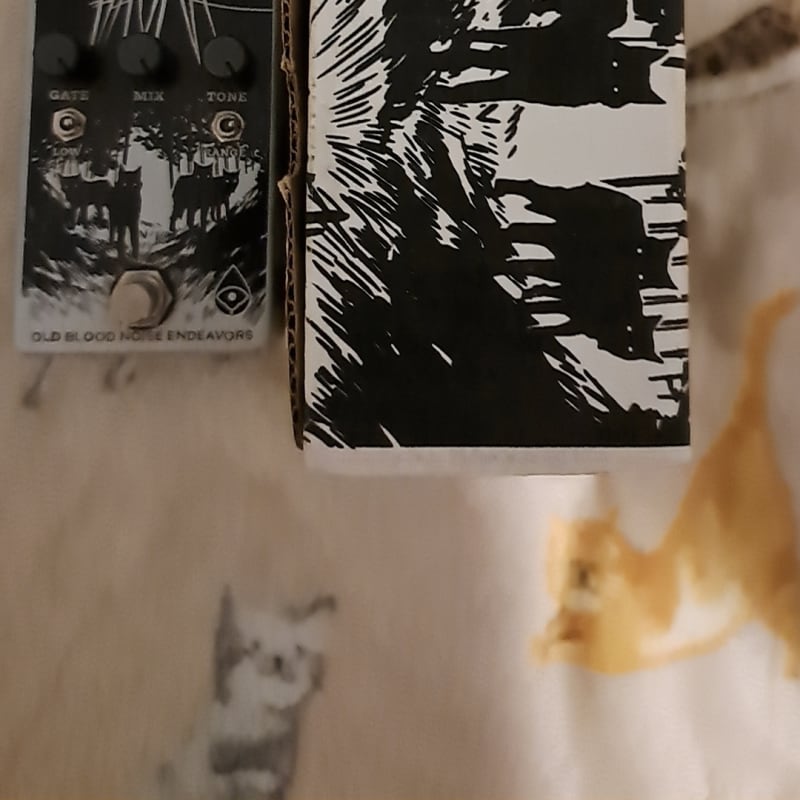 used 2019 - Present Old Blood Noise Endeavors Haunt Fuzz V2 Graphic - Effect Pedal