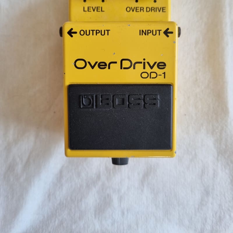 used 1982 Boss OD-1 Yellow - Effect Pedal