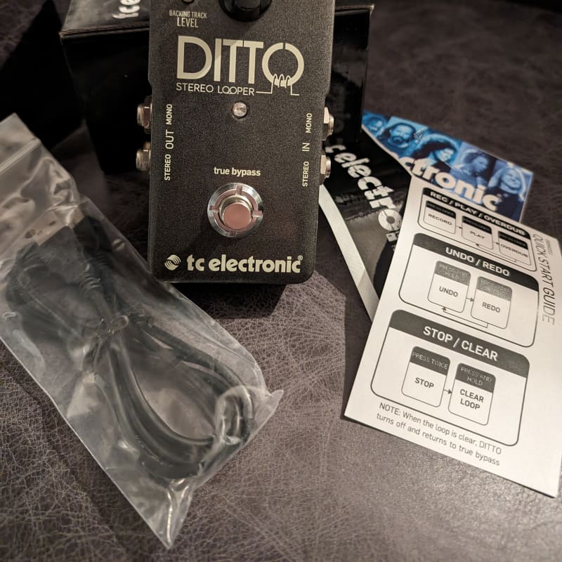 used TC Electronic Ditto Stereo Looper Black - Effect Pedal