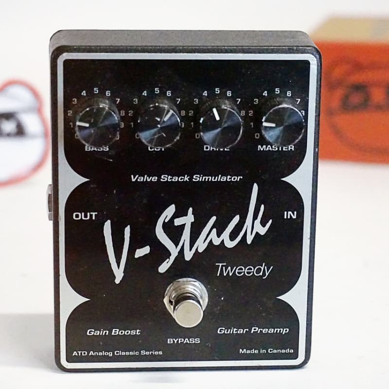 used 2010s ATD V-Stack Tweedy Black - Effect Pedal