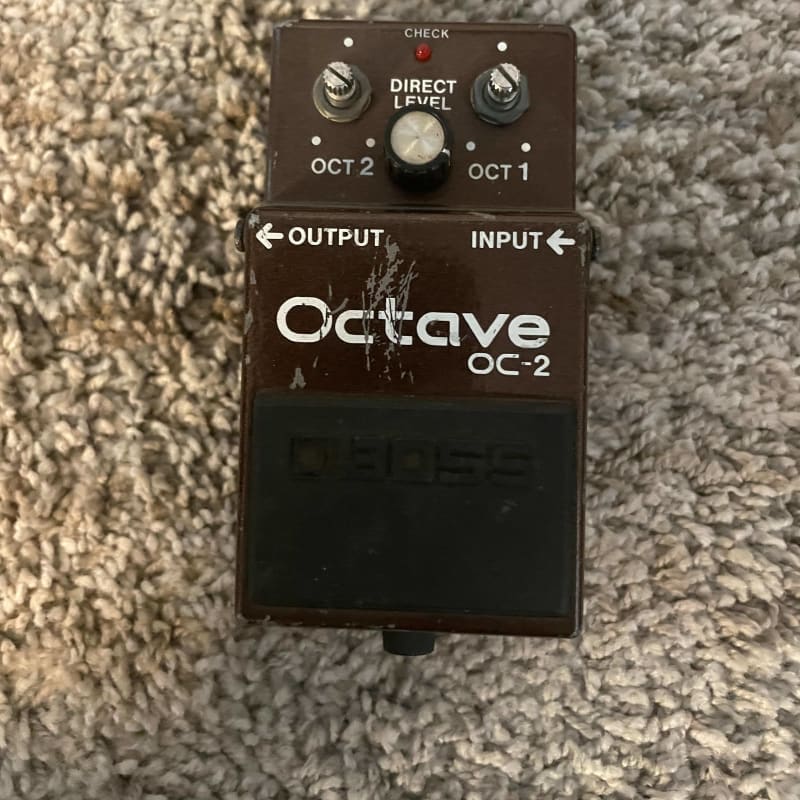 used 1984 - 1989 Boss OC-2 Octave (Black Label) Brown - Effect Pedal