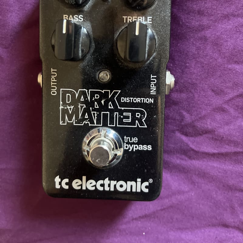 used 2011 - Present TC Electronic Dark Matter Distortion Black - Effect Pedal