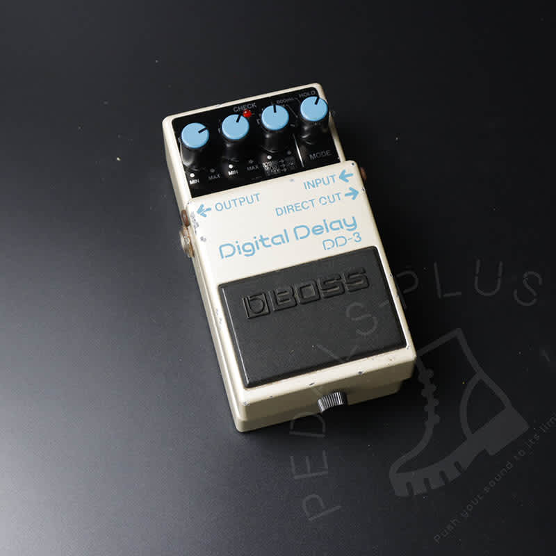 used 1994 Boss DD-3 Digital Delay White - Effect Pedal