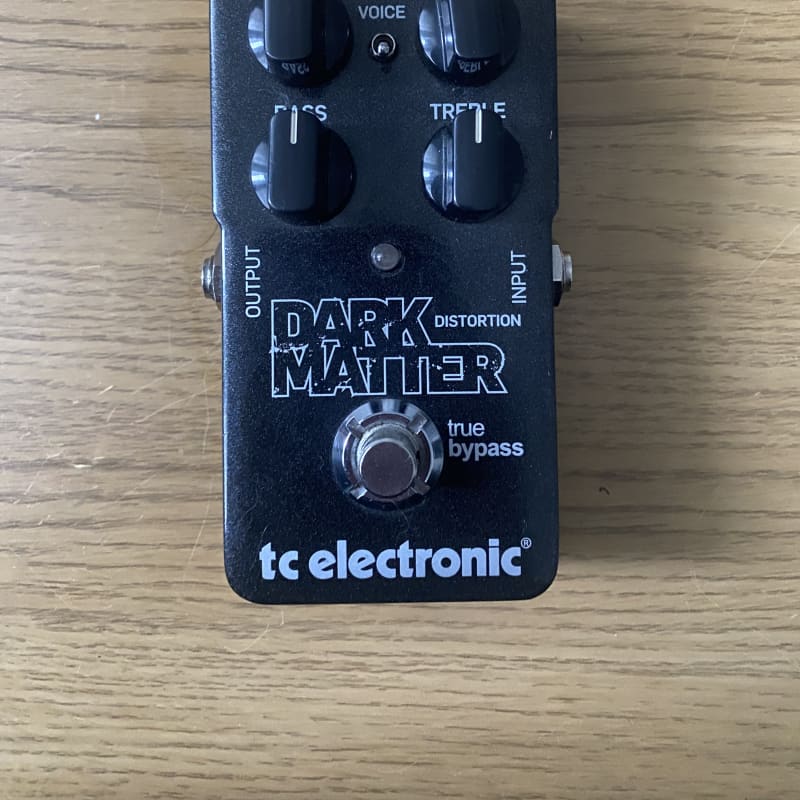 used 2011 - Present TC Electronic Dark Matter Distortion Black - Effect Pedal