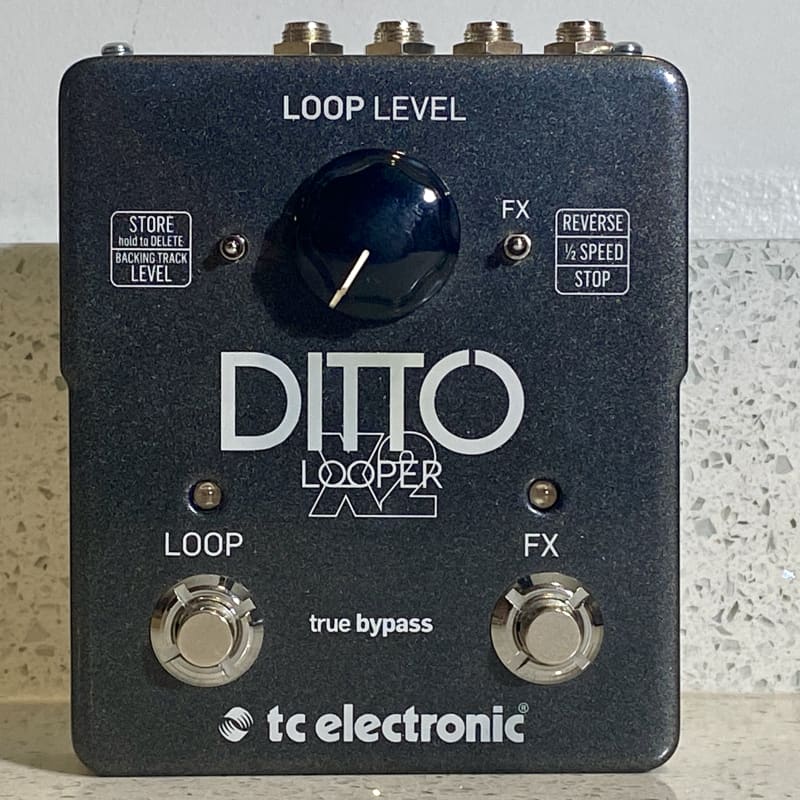 used ~2020 TC Electronic Ditto X2 Looper Black - Effect Pedal