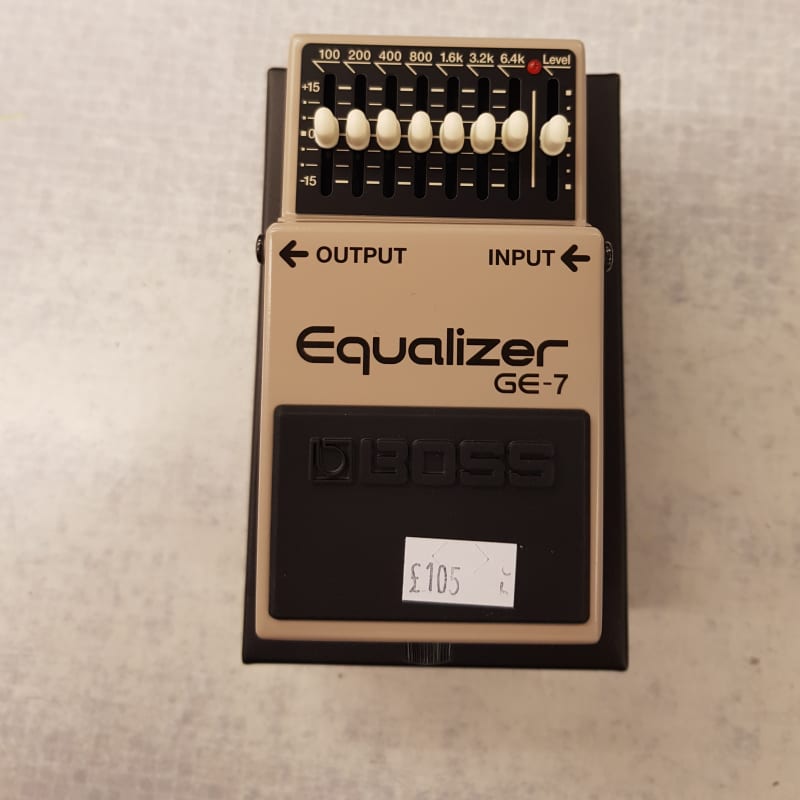 new 1997 - Present Boss GE-7 Equalizer (Silver Label) Grey - Effect Pedal