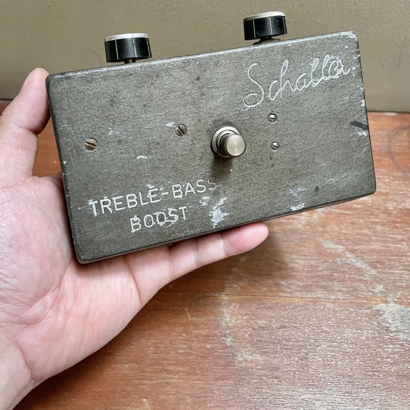 used 1970 Schaller Treble Bass Boost Grey - Effect Pedal