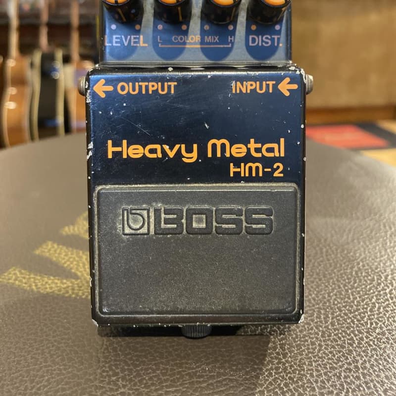 used 1988 - 1992 Boss HM-2 Heavy Metal (Black Label) Black - Effect Pedal