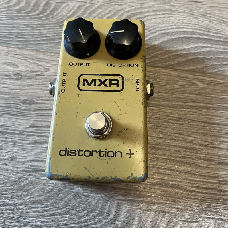 used 1980 MXR MX-104 Block Distortion + Yellow - Effect Pedal