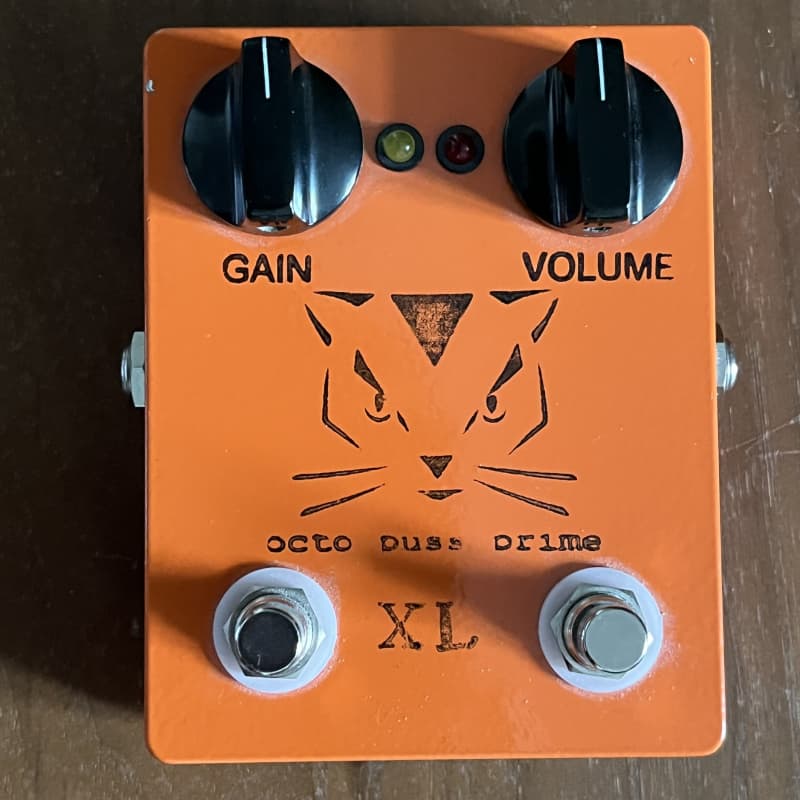 used 2017 Bigfoot Engineering Octo Puss Prime XL Orange - Effect Pedal