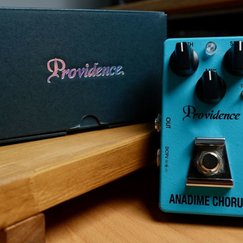 used 2010s Providence Anadime Chorus ADC-4 Blue - Effect Pedal