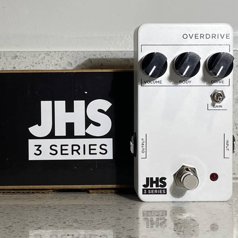 used ~2020 JHS 3 Series Overdrive White - Effect Pedal