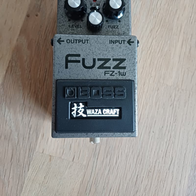 used 2021 - Present Boss FZ-1W Fuzz Waza Craft Silver - Effect Pedal