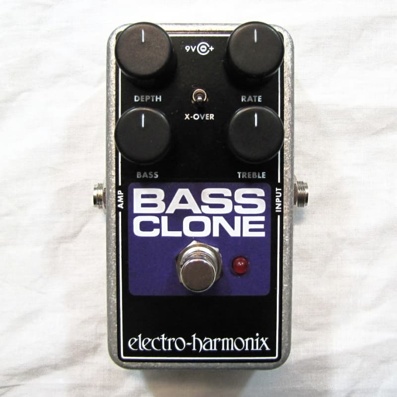 used 2010s Electro-Harmonix Bass Clone Purple / Black - Effect Pedal