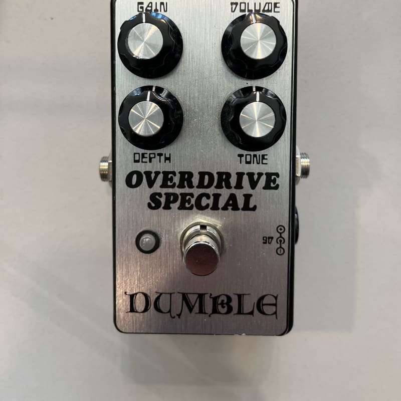 used 2022 - Present British Pedal Company Silverface Overdrive Silver - Effect Pedal