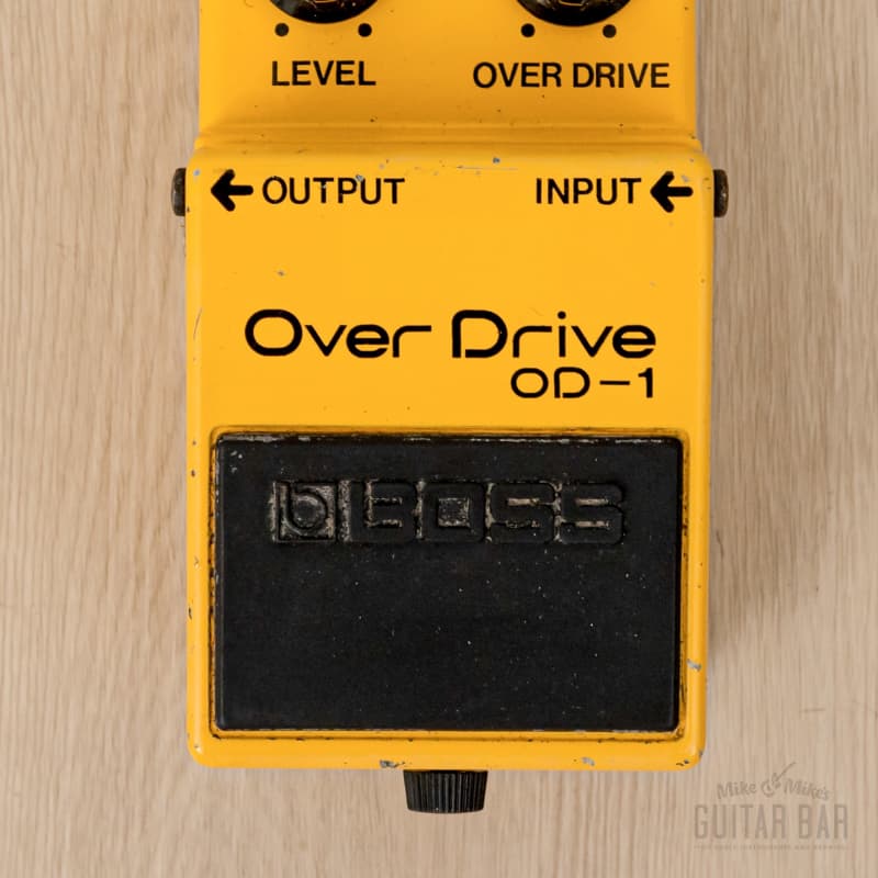 used 1980 Boss OD-1 Overdrive Yellow - Effect Pedal