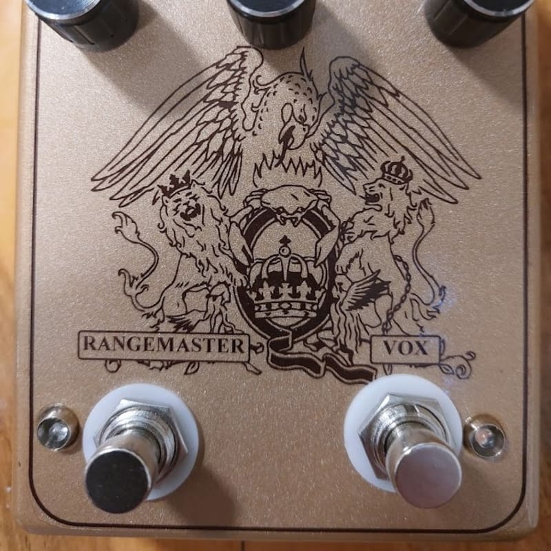 new 2024 BigRockFX Killer Queen Vox/Rangemaster Guitar Pedal custom - Effect Pedal