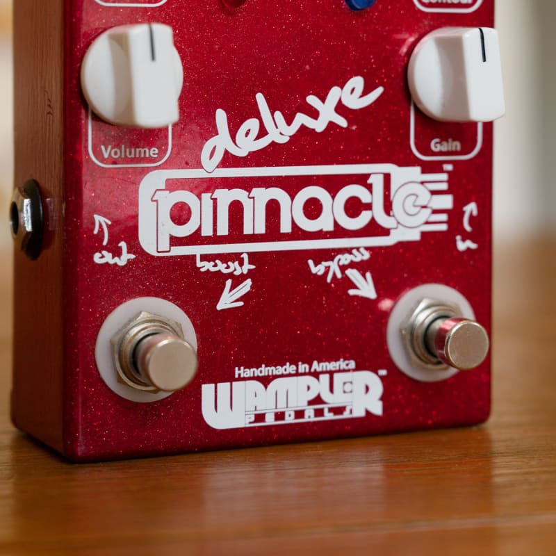 used 2010s Wampler Pinnacle Deluxe Red - Effect Pedal