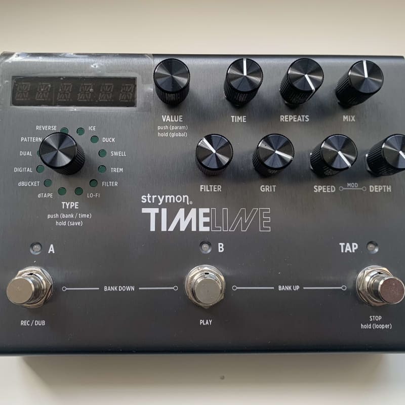 used 2011 - Present Strymon TimeLine Delay Silver - Effect Pedal