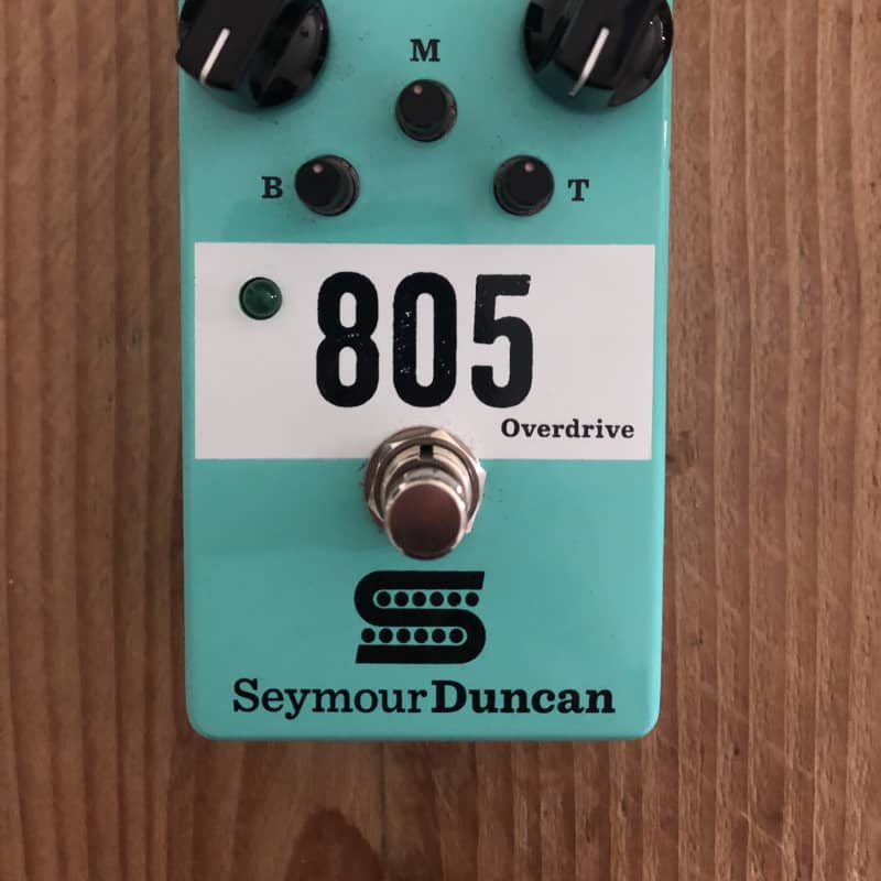 used 2010s Seymour Duncan 805 Overdrive Seafoam Green - Effect Pedal