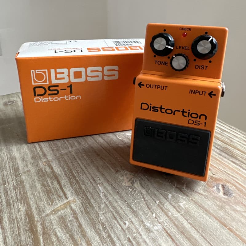 used 1994 - Present Boss DS-1 Distortion (Silver Label) Orange - Effect Pedal