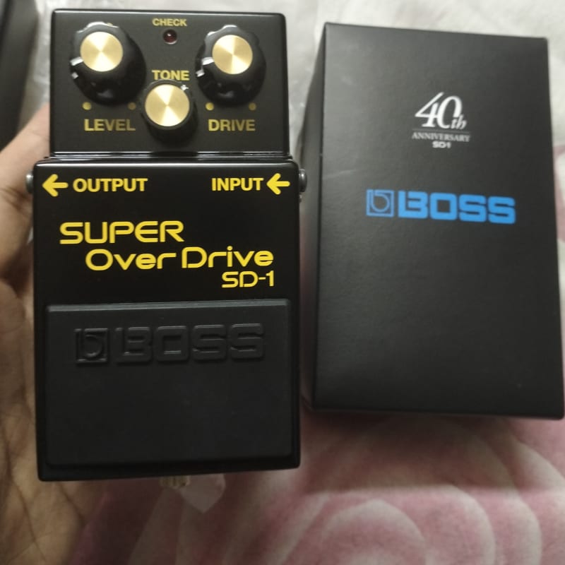 used 2021 Boss SD-1 40th Anniversary Limited Edition Super Overdriv... - Effect Pedal