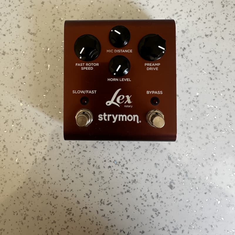 used 2011 - 2022 Strymon Lex Rotating Speaker Pedal V1 Red - Effect Pedal