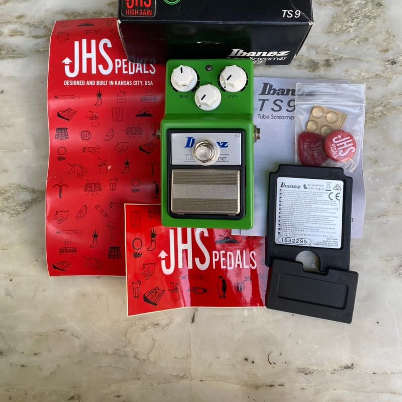 used 2014 - 2016 JHS Ibanez TS9 Tube Screamer with "High Gain" Mod ... - Effect Pedal