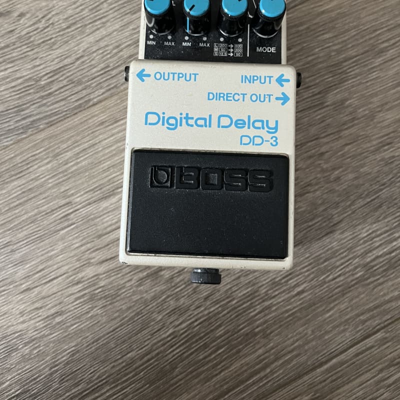 used 1986 - 1990 Boss DD-3 Digital Delay White - Effect Pedal