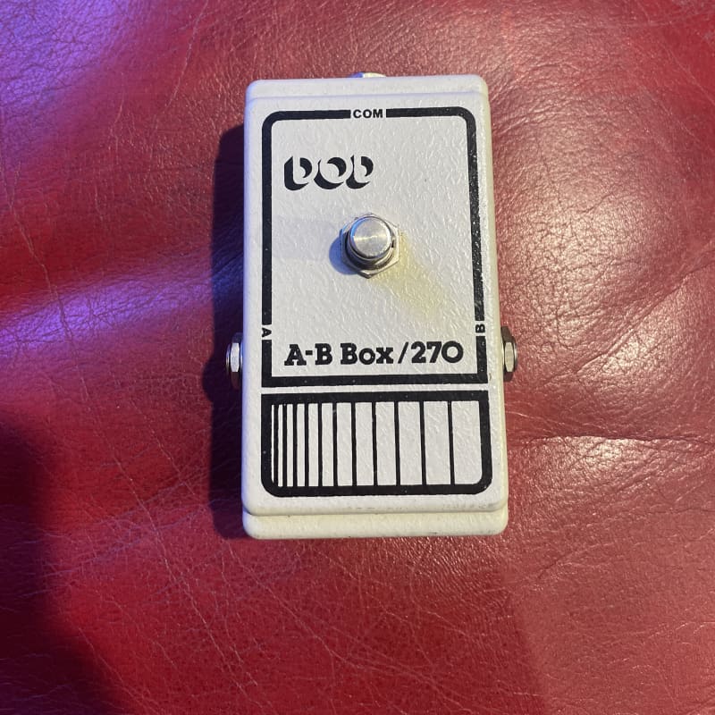 used 1970s DOD 270 A-B Box Beige - Effect Pedal