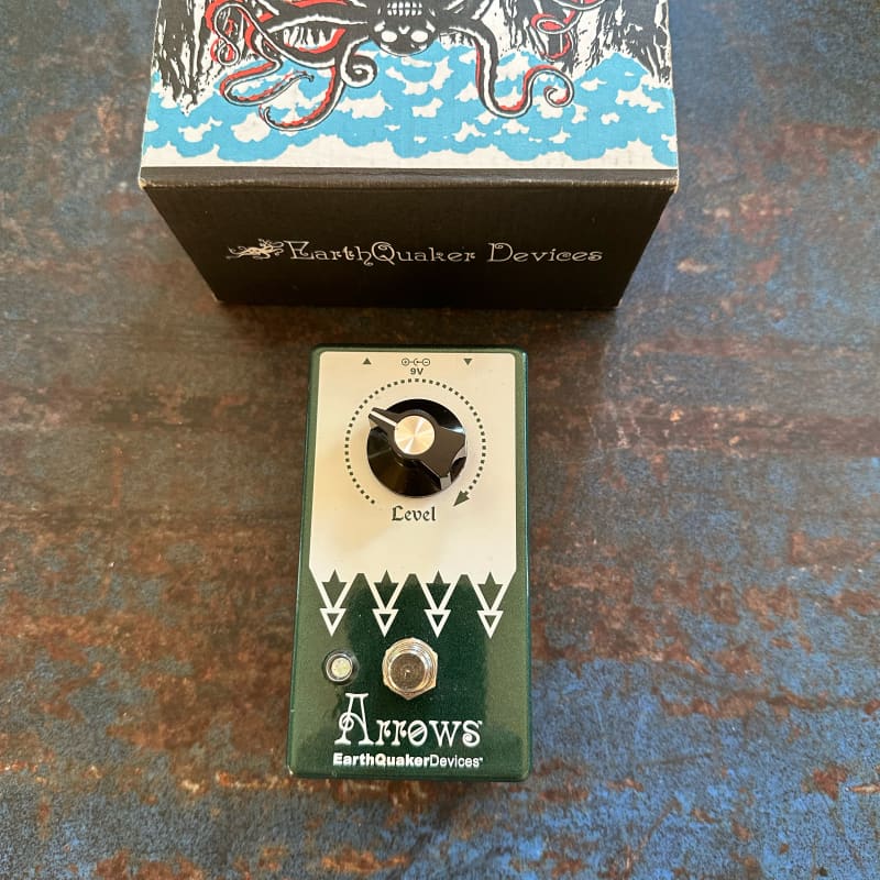 used 2015 - 2017 EarthQuaker Devices Arrows Preamp Booster Green Sp... - Effect Pedal