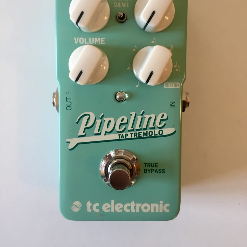 used TC Electronic Pipeline – Tap Tremolo Seafoam Green – Effect Pedal